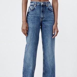 High rise Zara jeans